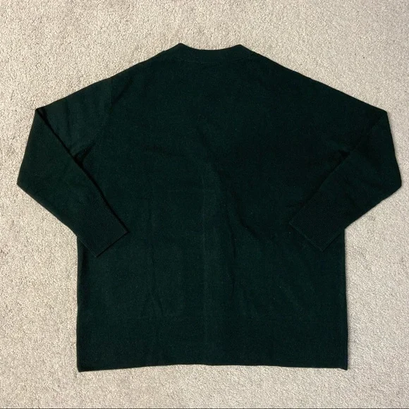 SOLD! New COS Women’s Lambswool Oversized Cardigan Green Size XS - Picture 8 of 10